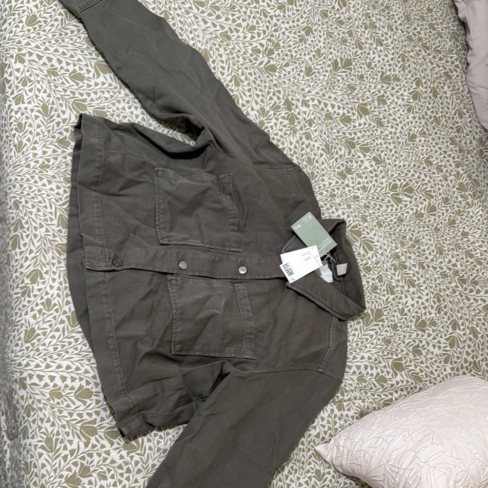 Olive Green Utility Jacket (H&M)